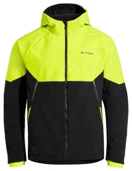 VAUDE Anorak Mens Qimsa Softshell Jacket Gelb/Grün