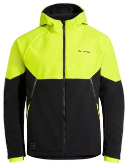 VAUDE Anorak Mens Qimsa Softshell Jacket Gelb/Grün