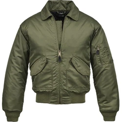 Brandit Outdoorjacke US CWU Fliegerjacke Dunkelgrün/Khaki