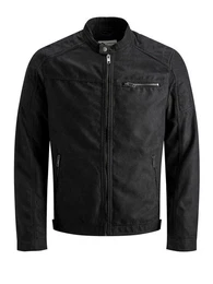 Outdoorjacke JJEROCKY JACKET in Lederoptik