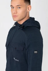 SUPER.NATURAL Outdoorjacke M ADVENTURE JACKET Dunkelblau/Hellblau