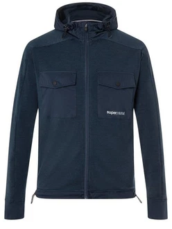 SUPER.NATURAL Outdoorjacke M ADVENTURE JACKET Dunkelblau/Hellblau SUPER.NATURAL Outdoorjacke M ADVENTURE JACKET Dunkelblau/Hellblau