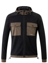 SUPER.NATURAL Outdoorjacke M ADVENTURE JACKET Dunkelblau/Dunkelgrün/Khaki/Braun/Beige/Grau