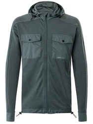 SUPER.NATURAL Outdoorjacke M ADVENTURE JACKET Dunkelgrün/Hellgrau/Grün/Dunkelgrau