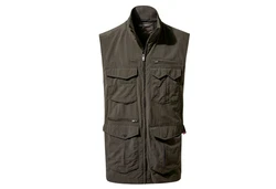 Craghoppers Outdoorjacke Weste NosiLife Adventure II Dunkelgrün/Khaki