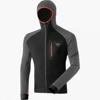 Dynafit Outdoorjacke RADICAL PTC M JKT Kapuzenpullover Dunkelgrau/Grün/Grau/Schwarz/Orange