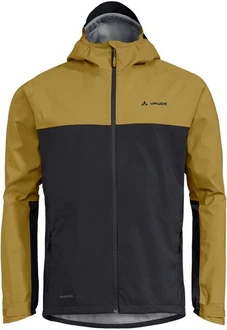 VAUDE Outdoorjacke Mens Moab Rain Jacket Gelb/Braun/Beige