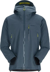Rab Outdoorjacke Latok Mountain GTX Jacket Grau/Dunkelblau/Blau