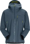 Rab Outdoorjacke Latok Mountain GTX Jacket Grau/Dunkelblau/Blau