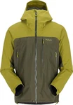 Rab Outdoorjacke Latok Mountain GTX Jacket Grün/Braun/Dunkelgrün/Gelb/Neonfarben