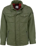 bugatti Allwetterjacke Jerseyweste uni regular fit grn