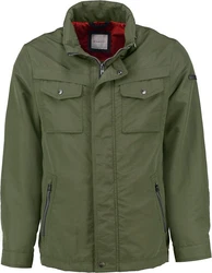 bugatti Allwetterjacke Jerseyweste uni regular fit grn
