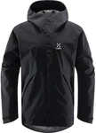 Haglfs Outdoorjacke Tjrn Jacket Men Schwarz/Dunkelblau/Dunkelgrau/Rot