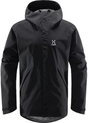 Haglfs Outdoorjacke Tjrn Jacket Men Schwarz/Dunkelblau/Dunkelgrau/Rot