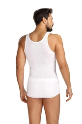 Comte Unterhemd Herren Set 2er Pack Creme/Weiß