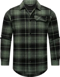 Ragwear Allwetterjacke Outdoorjacke Bler Herren Dunkelgrün/Grün