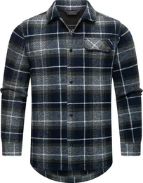Outdoorjacke Bler stylische Herren Hemdjacke mit Brusttasche