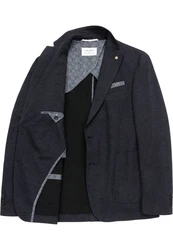 Carl Gross Kurzblazer Sharp-Fit Jersey Sakko CG Faris 