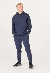 Virtus Sweatshirt Taro mit Kapuze Blau/Dunkelblau