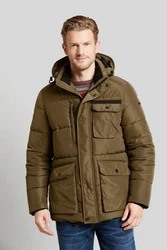 bugatti Langjacke Dunkelgrün/Khaki/Grün