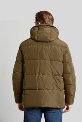 bugatti Langjacke Dunkelgrün/Khaki/Grün