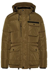 bugatti Langjacke Dunkelgrün/Khaki/Grün