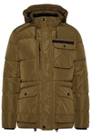 bugatti Langjacke Dunkelgrün/Khaki/Grün