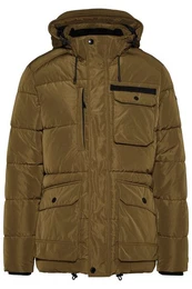Langjacke mit abtrennbarer Kapuze