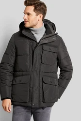bugatti Langjacke Schwarz/Dunkelgrau/Dunkelgrün/Khaki/Grau