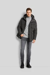 bugatti Langjacke Schwarz/Dunkelgrau/Dunkelgrün/Khaki/Grau