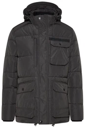 Langjacke mit abtrennbarer Kapuze