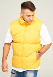 behype Steppweste MGLROLLIN mit Kapuze (3278) Gelb
