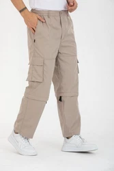 Kendindza Collection Cargohose Herren Khaki/Beige