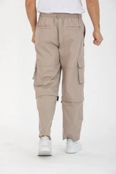 Kendindza Collection Cargohose Herren Khaki/Beige