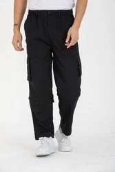 Kendindza Collection Cargohose Herren Schwarz/Dunkelblau