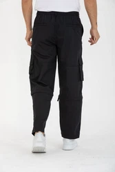 Kendindza Collection Cargohose Herren Schwarz/Dunkelblau