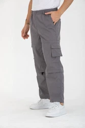 Kendindza Collection Cargohose Herren Hellgrau/Grau/Dunkelgrau