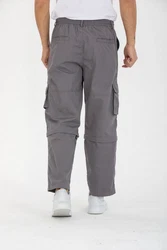 Kendindza Collection Cargohose Herren Hellgrau/Grau/Dunkelgrau