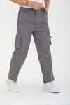 Kendindza Collection Cargohose Herren Hellgrau/Grau/Dunkelgrau