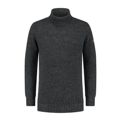 Travelin' Strickpullover Coll Boda Men Dunkel-Anthrazit