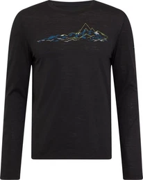 Langarmshirt He.-Langarmshirt Shane LS M BLACK NIGHT