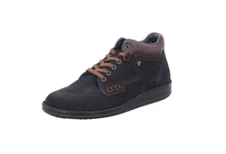 Finn Comfort Schnürschuh LINZ Schwarz/Braun/Dunkelbraun/Rot