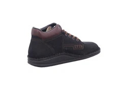 Finn Comfort Schnürschuh LINZ Schwarz/Braun/Dunkelbraun/Rot