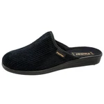 Fischer-Markenschuh Frank Pantoffel Schwarz/Dunkelblau/Blau