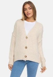 Strickjacke mit hohem Tragekomfort