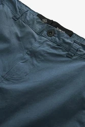 Next Slim Fit Stretch-Cargohose Utility-Stil Blau/Dunkelblau/Grau