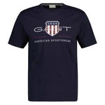 Gant T-Shirt REGULAR ARCHIVE SHIELD Dunkelblau/Blau/Grau/Hellblau Gant T-Shirt REGULAR ARCHIVE SHIELD Dunkelblau/Blau/Grau/Hellblau