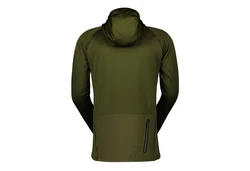 Scott Langarmshirt Trial Storm Hoody Dunkelgrün/Grün/Khaki