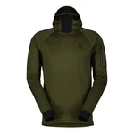 Scott Langarmshirt Trial Storm Hoody Dunkelgrün/Grün/Khaki
