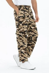 Kendindza Collection Cargohose Zipp Off Tarnfarbe